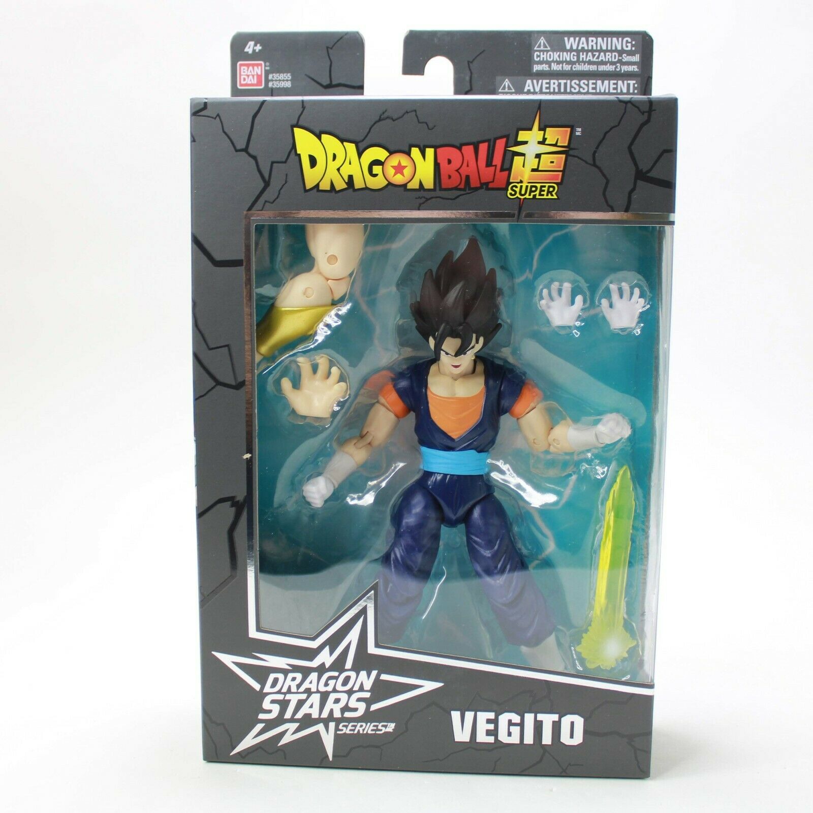 Dragon Ball Super - Dragon Stars - Super Saiyan Blue Vegito, 6.5 Action  Figure