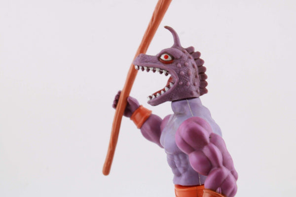 Gecko w/ Staff Warrior Beasts - Remco action figures toy 1982