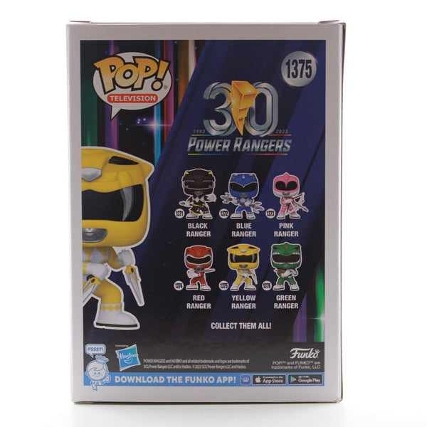 Funko POP Television Power Rangers 30th Anniv. Yellow Ranger Vinyl Figure 1375