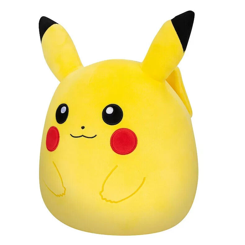 Pokemon Squishmallow Pikachu Plush - 10” Inch Kellytoy w/ Tags