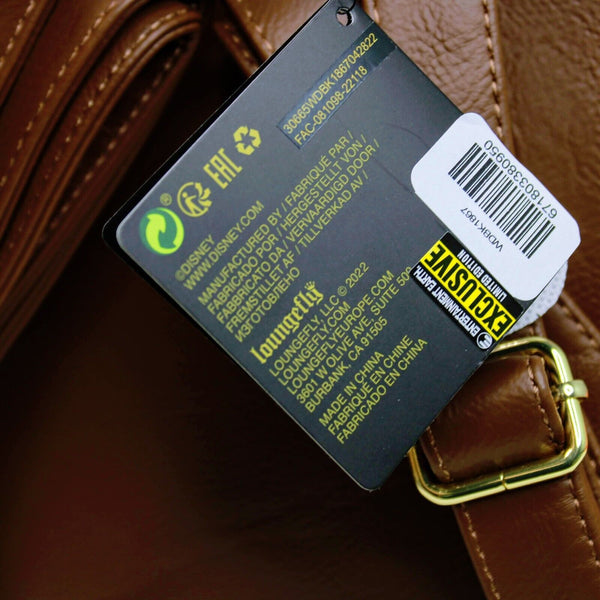 Loungefly Disney Beauty & The Beast Stained-Glass Window Exclusive Backpack Bag