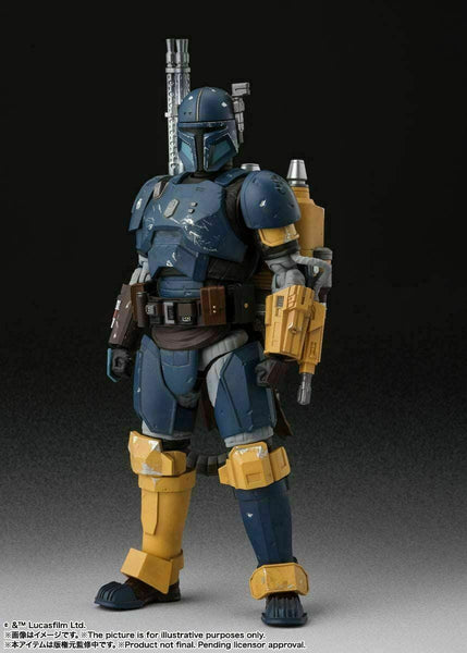 Star Wars Heavy Infantry Mandalorian Figure S.H. Figuarts Bandai Mandalorian