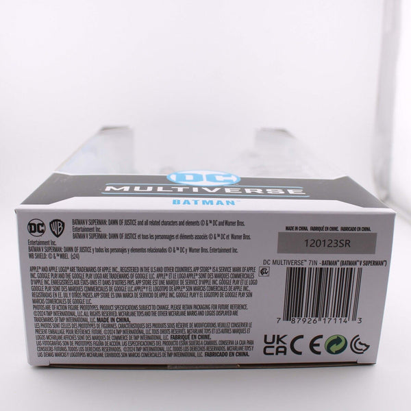 Mcfarlane DC Multiverse Batman V Superman Dawn Of Justice - Batman 7" Figure