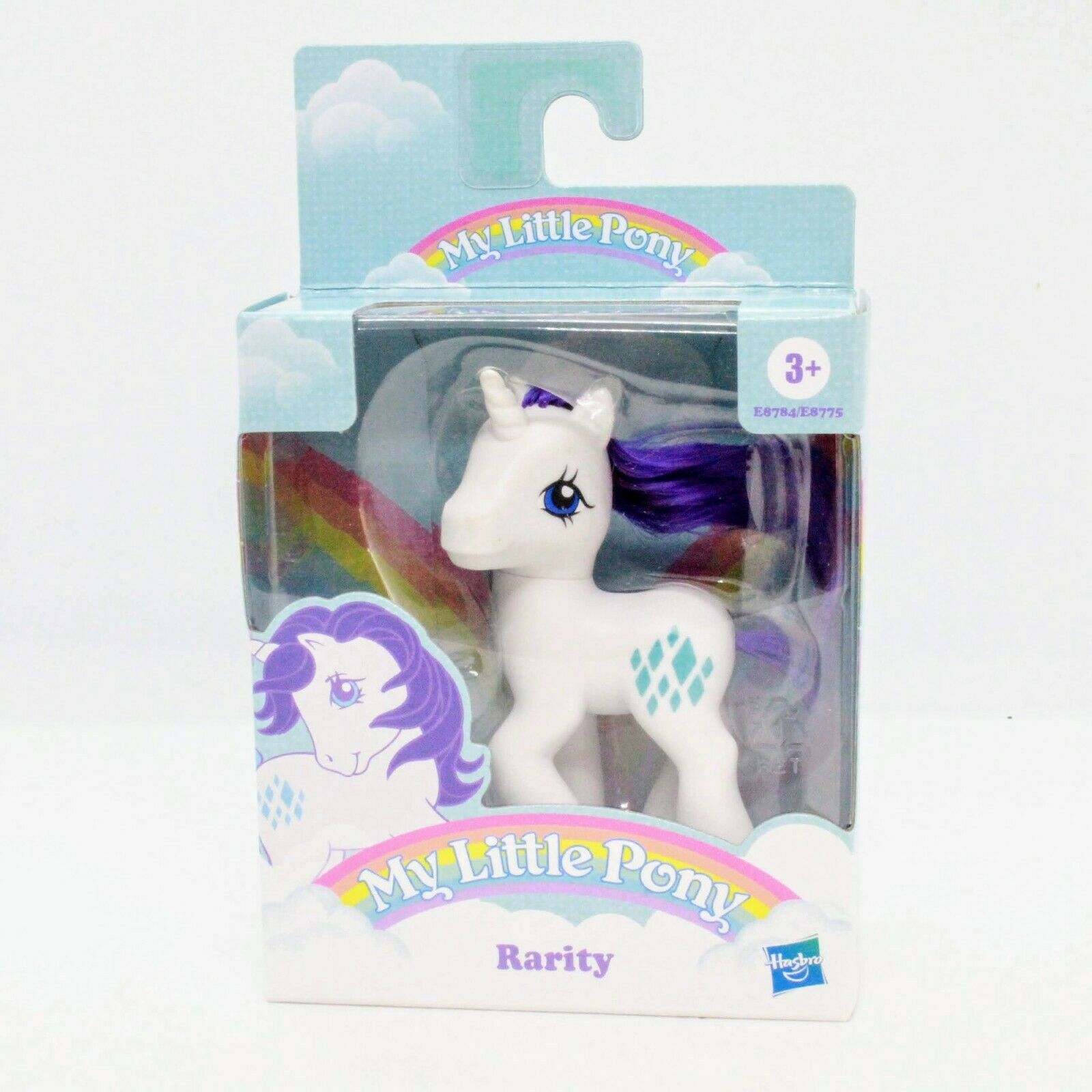 My Little Pony Rarity - Retro Rainbow Ponies Hasbro G1 Packaging Figure