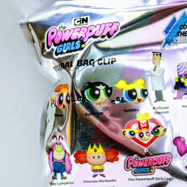 Powerpuff Girls Anime 3D Figural Foam Bag Clip Cartoon Network Blind Keychain