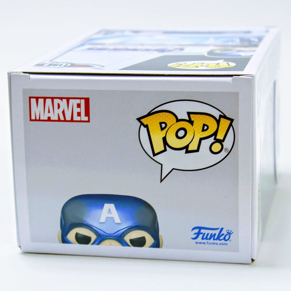 Funko Pop Rare Unreleased Avengers: Endgame Captain America 1198 Glow Exclusive