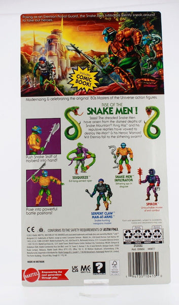 Masters of the Universe Origins Snake Men Infiltrator Unpunched Mattel 2023