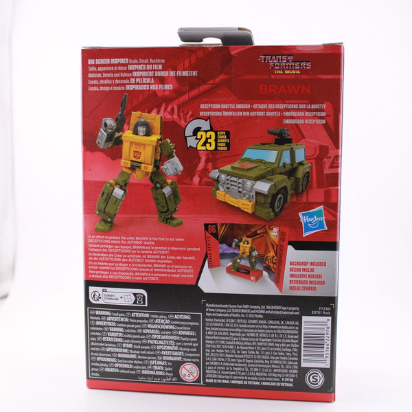 Transformers the Movie Studio Series 86 - Brawn - 86-22 G1 Deluxe Class