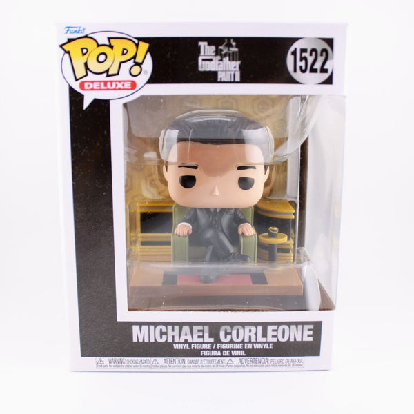 Funko Pop Movies Deluxe Godfather Part II Michael Corleone on Chair Figure #1522