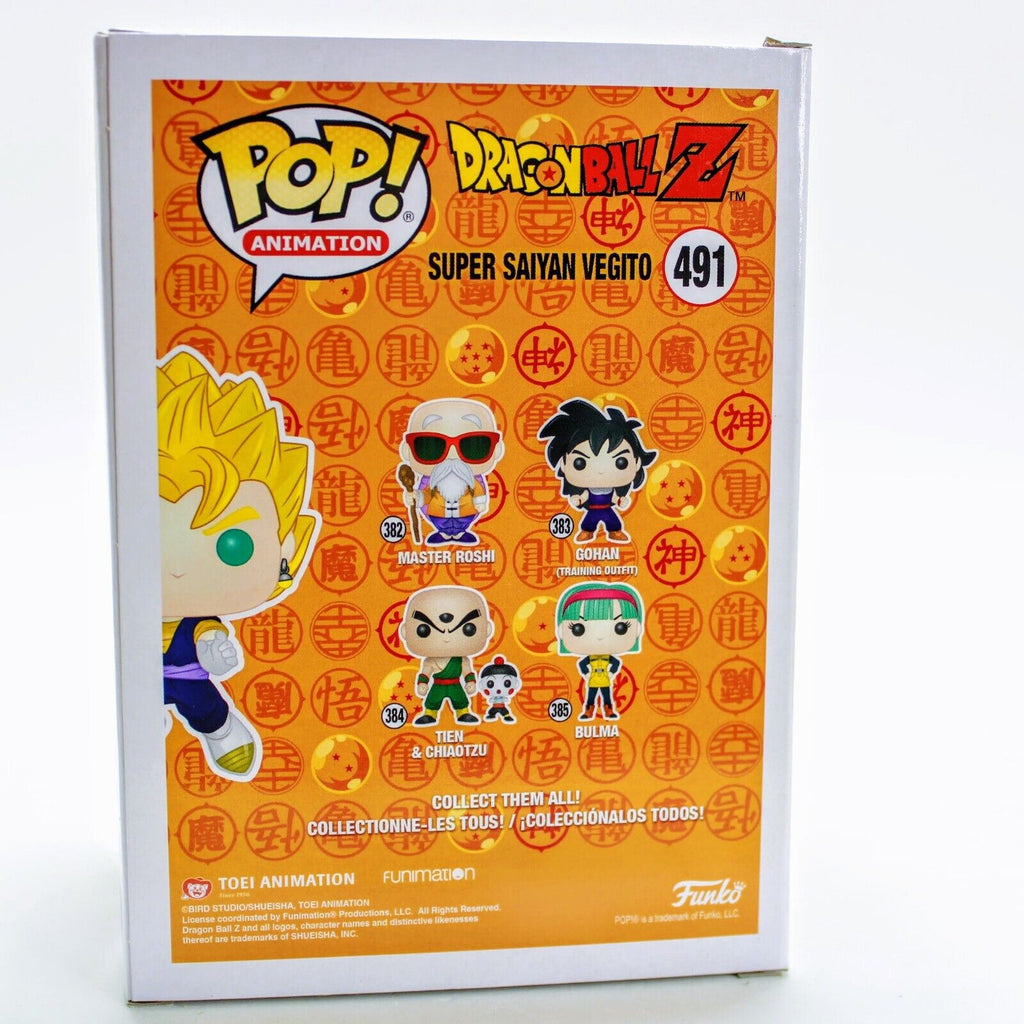 FunKo POP! Animation DBZ Super Saiyan Vegito (AAA Anime Exclusive) Figure 
