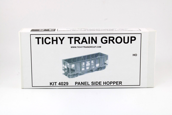 HO scale - 2 Bay Hopper Panel Side Rebuild - Tichy - Kit 4029