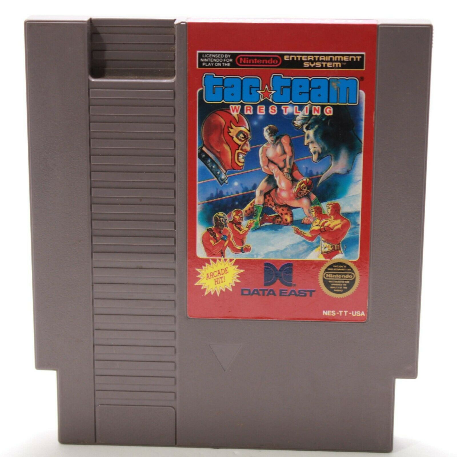 Nintendo NES - Tag Team Wresting - Cleaned, Tested & Working