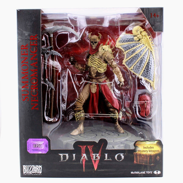 Mcfarlane Toys Diablo IV Summoner Necromancer 6" Figure / Statue Epic Wave