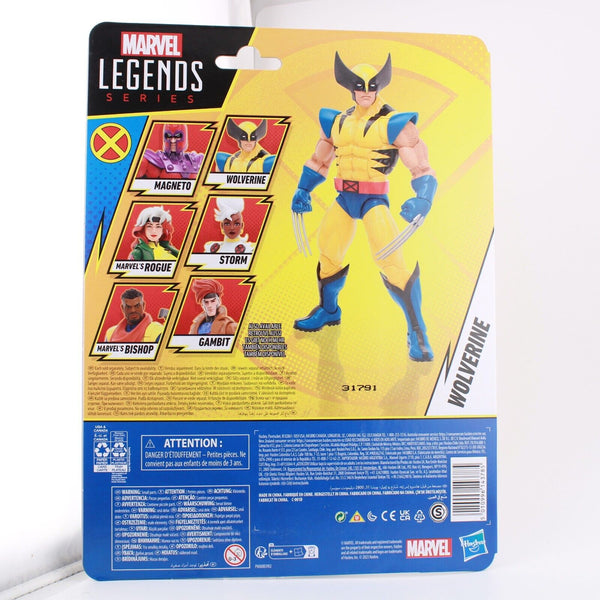 Marvel X-Men '97 Animated Retro Legends WOLVERINE - 6" Hasbro 2023 Action Figure
