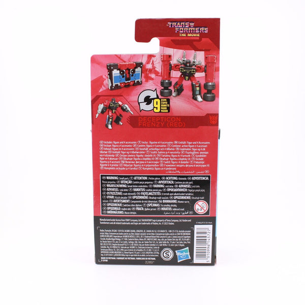 Transformers Studio Series Decepticon Frenzy (Red) - Core Class Cassette
