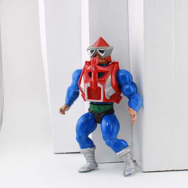 Mekaneck 1983 Complete with Armor & Weapon - He-Man MOTU - Vintage Action Figure