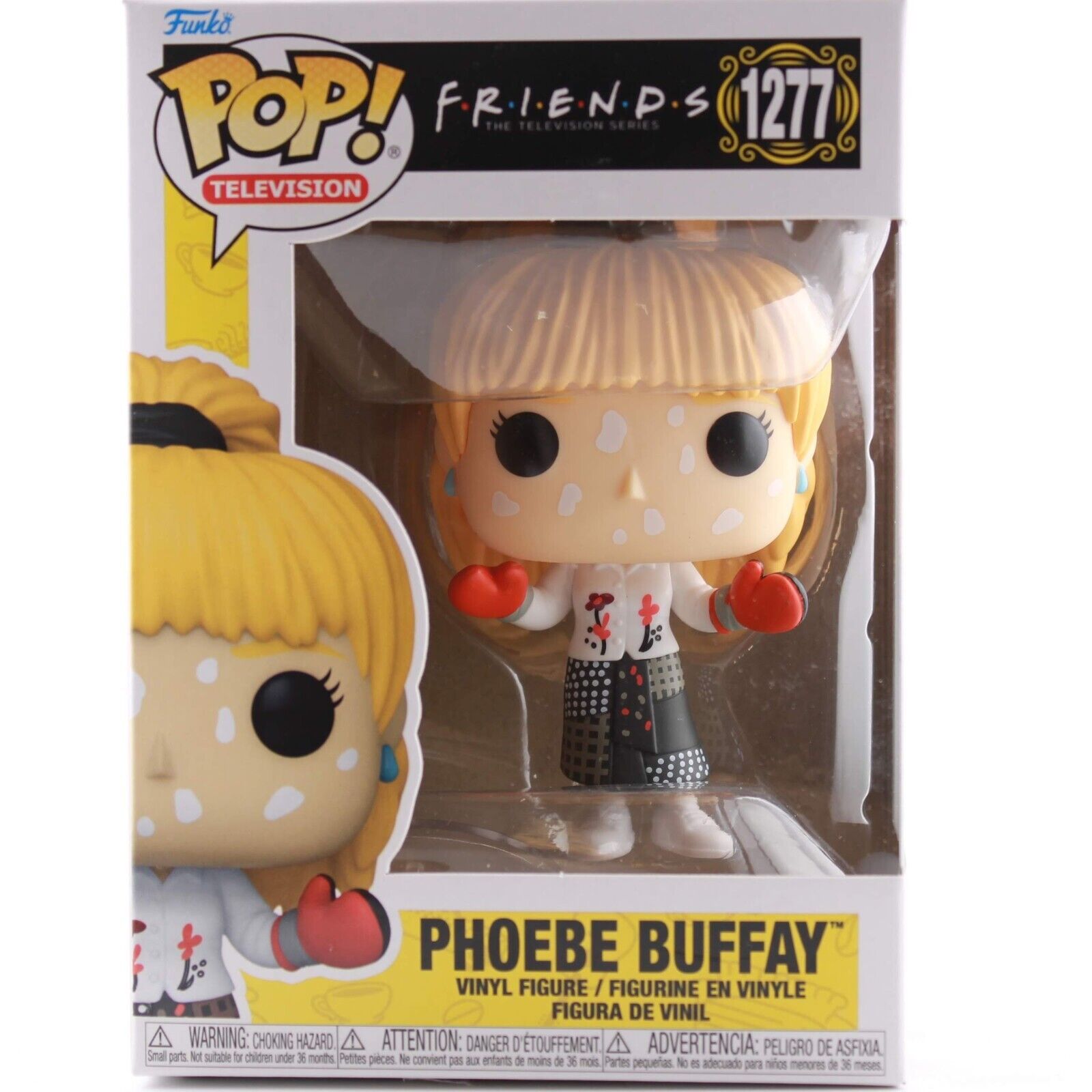 Funko Pop Friends Phoebe Buffay with Chicken Pox Vinyl Figure # 1277 – Blueberry Cat