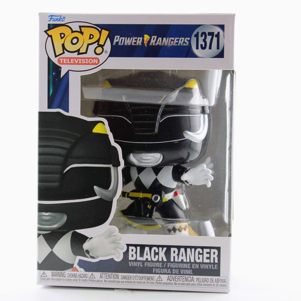 Funko POP Television Power Rangers 30th Anniv. Black Ranger Vinyl Figure 1371