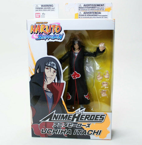 Naruto Shippuden Uchiha Itachi - Anime Heroes Series 6.5" Action Figure Bandai