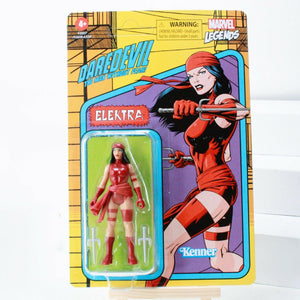 Marvel Legends Retro Collection Daredevil Elektra - 3.75" Action Figure Kenner