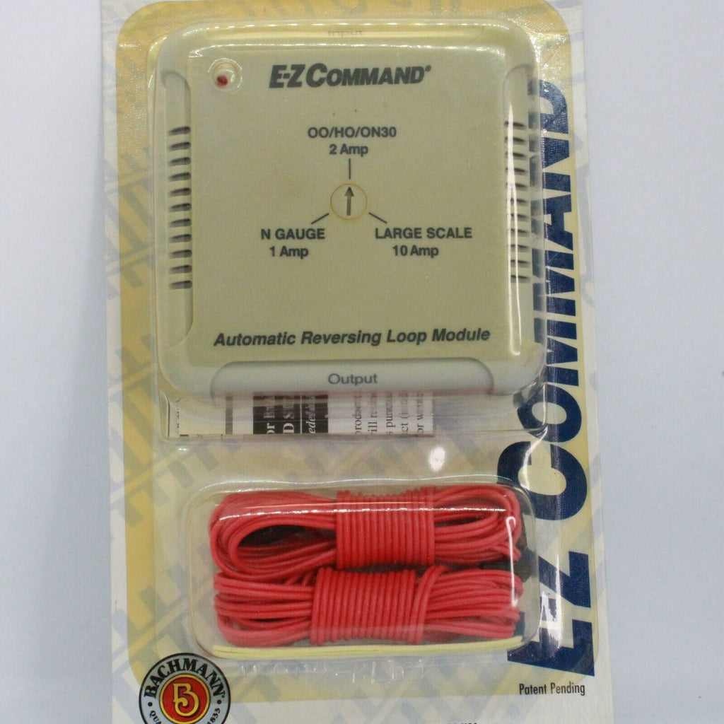 HO Scale Model Train - Bachmann E-Z Command 5 Amp DCC Auto Reverse Loo ...