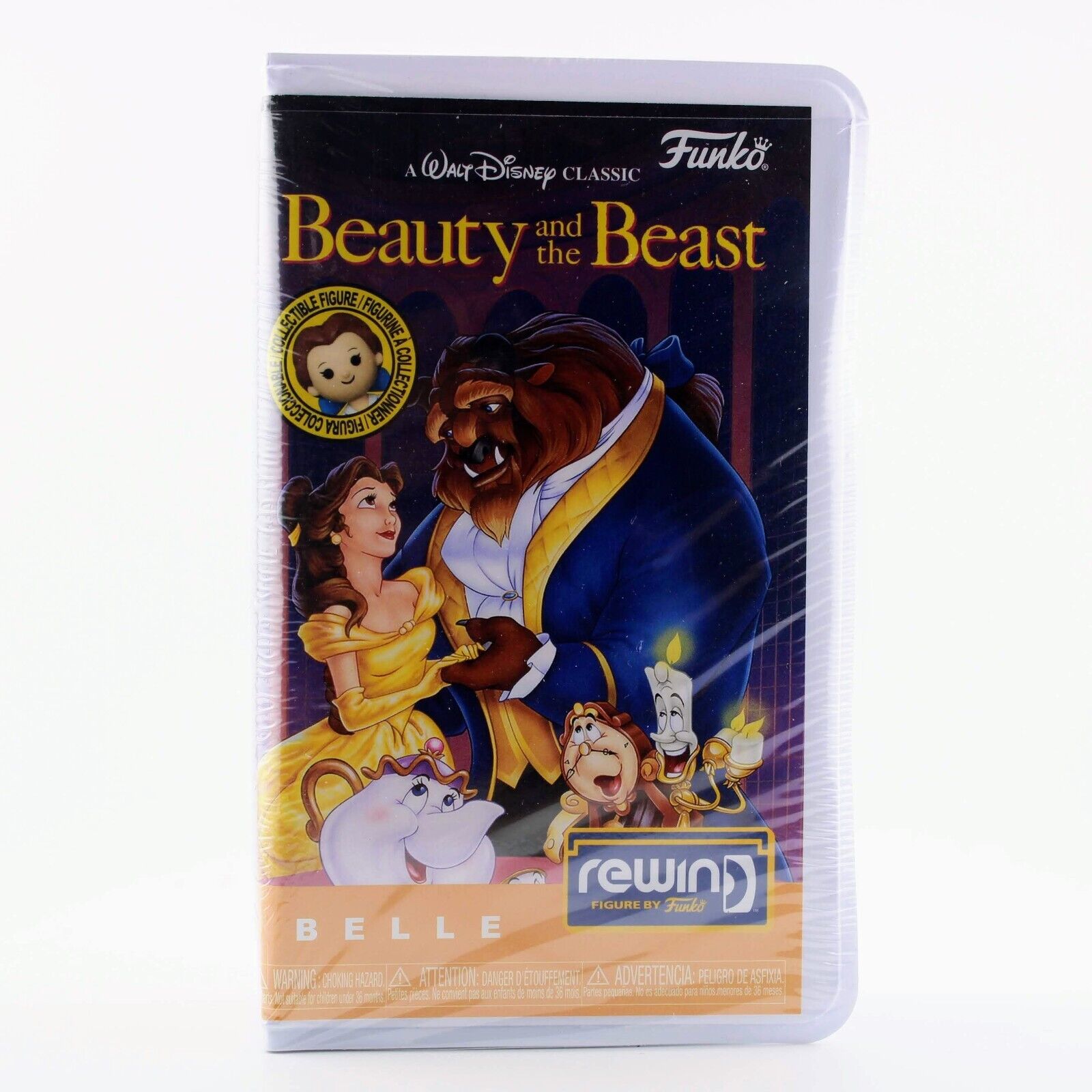 Funko Rewind Disney Beauty & the Beast Chance of Chase Blockbuster Belle Figure