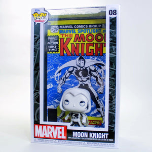 Funko Pop Marvel Moon Knight Classic Comic Cover Figure #08 Marvel Spotlight #28