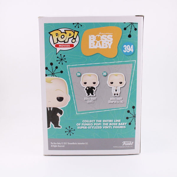 Funko Pop Movies - Boss Baby Suit Vinyl Figure #394 Vaulted