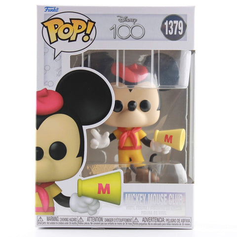 Funko Pop Disney 100 Mickey Mouse Club Vinyl Figure #1379