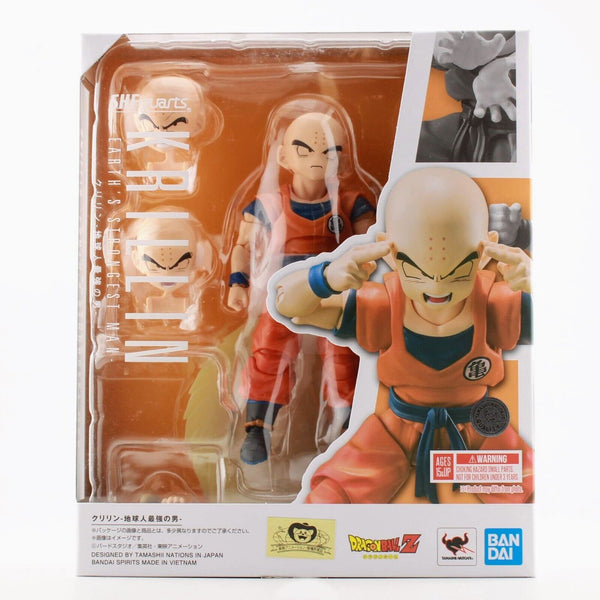 S.H. Figuarts Dragon Ball Z Krillin - Earth's Strongest Man 6" Figure