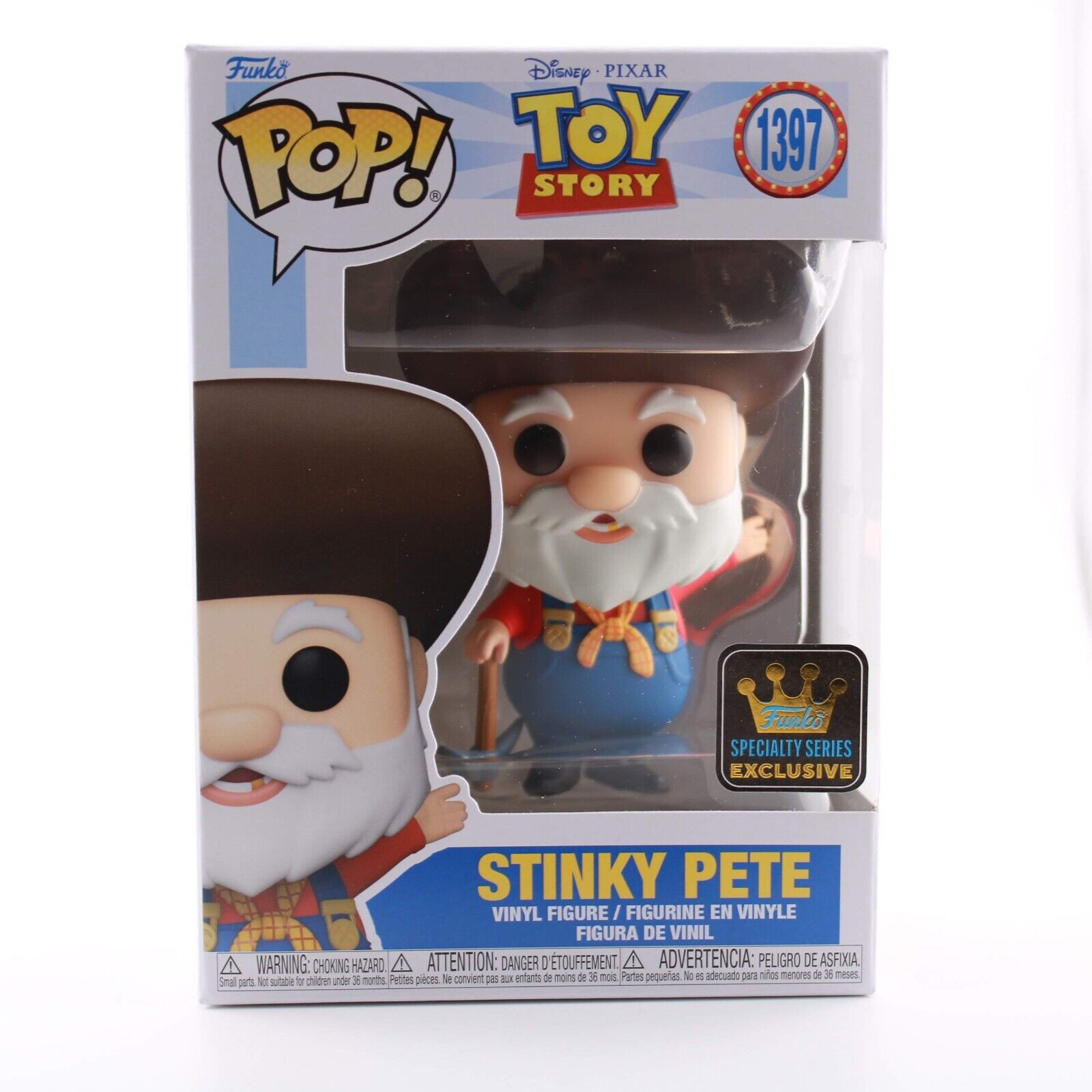 Funko Pop Toy Story Stinky Pete - Specialty Series Exclusive Vinyl Fig –  Blueberry Cat