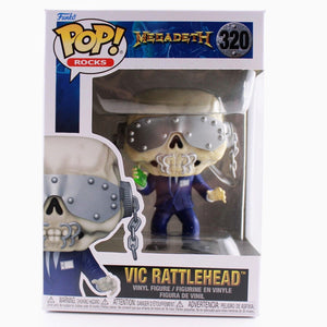 Funko Pop Rocks Megadeth - Vic Rattlehead - Music Vinyl Figure