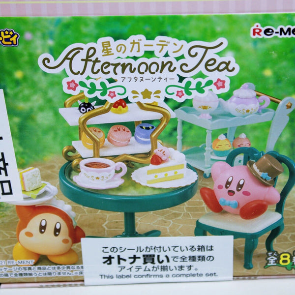 Kirby Afternoon Tea Complete Set of 8 Pieces - Re-Ment Miniature Figure