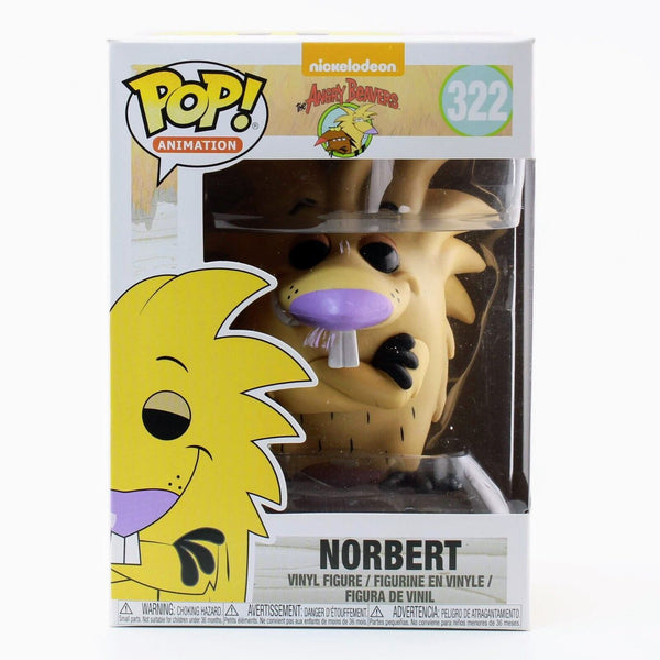 Funko Pop Nickelodeon Norbert - The Angry Beavers - Vinyl Figure # 322