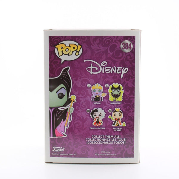 Funko POP Disney Maleficent Diamond Glitter #384 Hot Topic Exclusive 2018