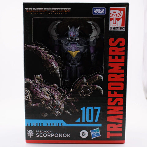 Transformers Rise Of The Beasts Scorponok Studio Series 107 Deluxe Class