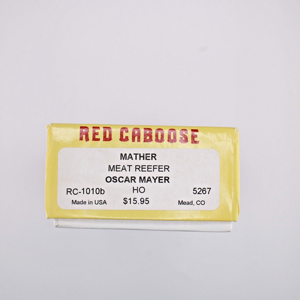 HO scale - URTX 5267 - Red Caboose - Oscar Meyer - Meat Reefer Kit