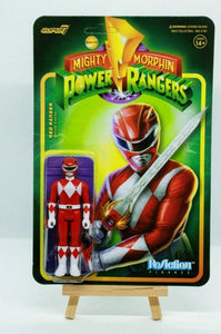 Mighty Morphin Power Rangers Red Ranger - 3.75" ReAction Action Figure Super7