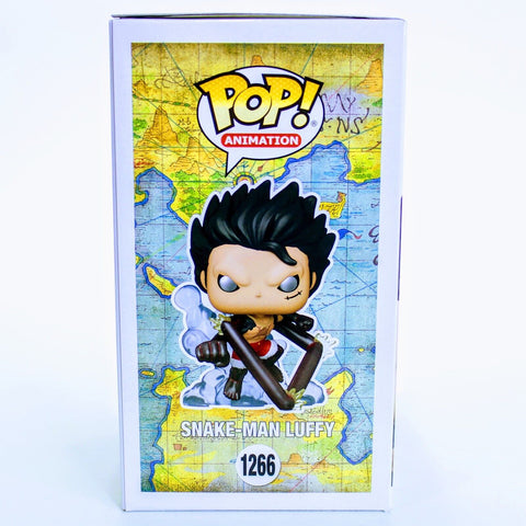 Funko Pop One Piece Anime Snake-Man Luffy - Gear 4 Vinyl Figure #1266