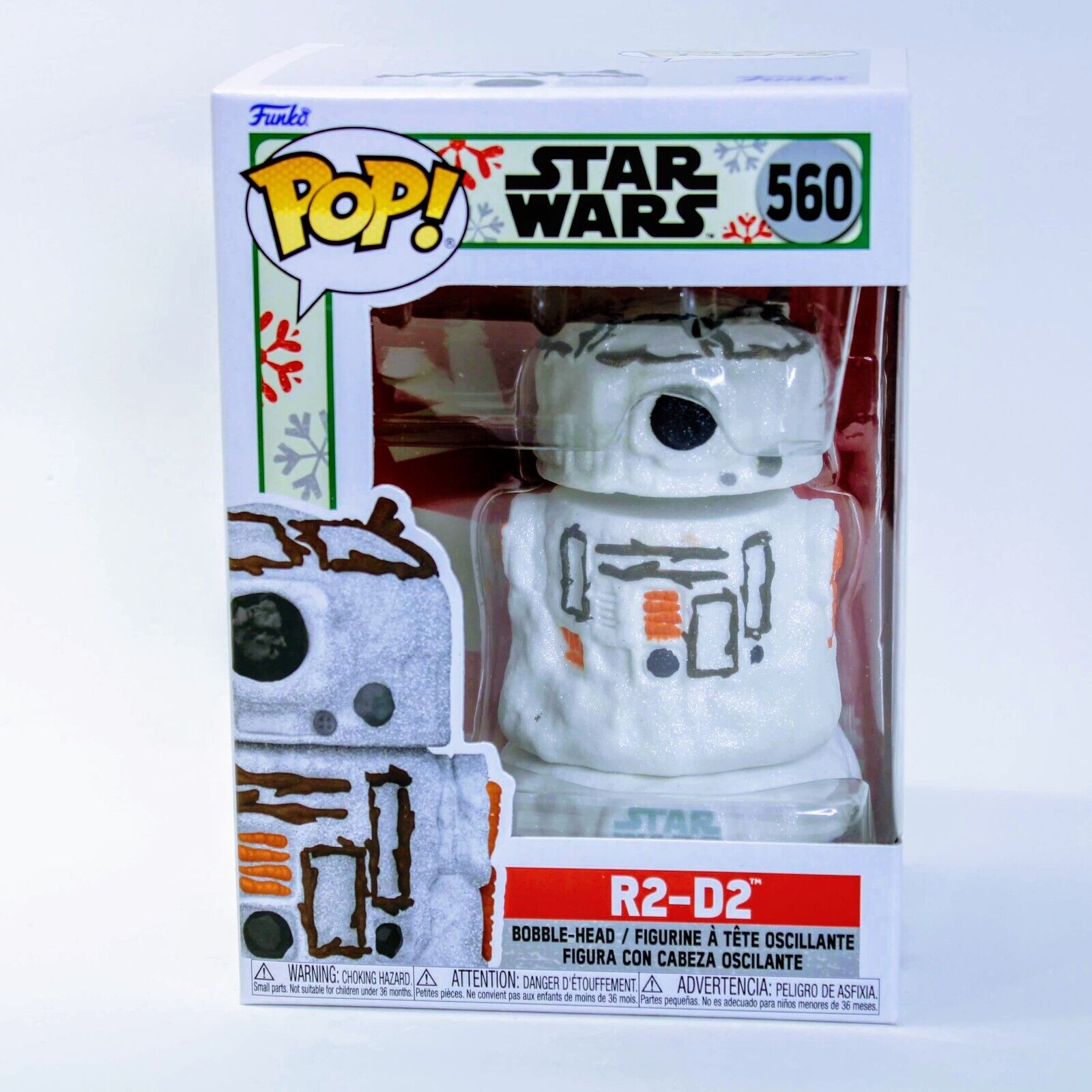 Funko Pop Star Wars Snowman R2-D2 Holiday Figure # 560