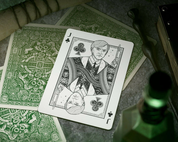 Theory11 Harry Potter Slytherin - High Quality Playing Cards Poker Size Deck