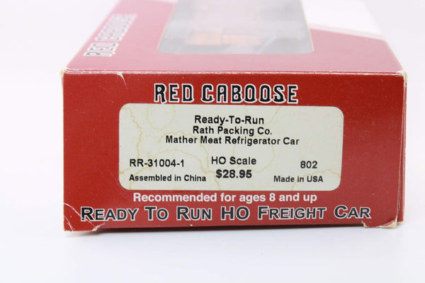 HO scale - RPRX 802 - Red Caboose - Rath Packaging Reefer Car