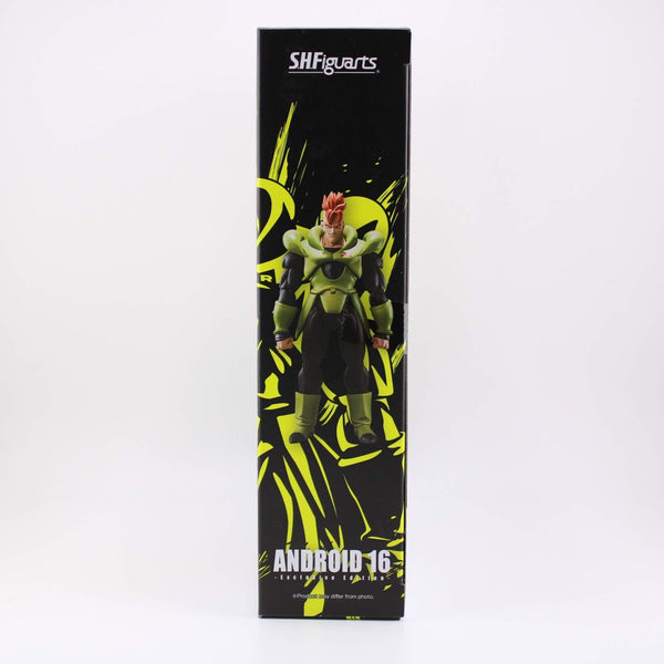 S.H.Figuarts Dragon Ball Z Android 16 SDCC Event Exclusive Bandai 6"