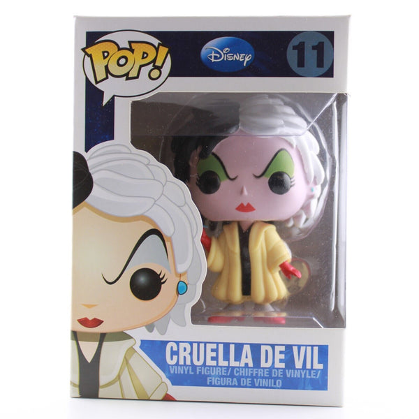Funko Pop Disney Series 1 Cruella De Vil - Retired Vaulted Vinyl Figure # 11