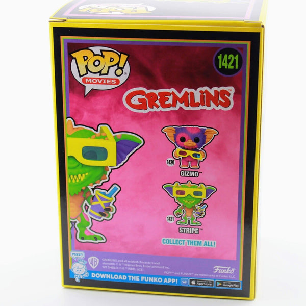 Funko Pop Movies Gremlins Stripe - Black Light UV EE Exclusive Figure #1421