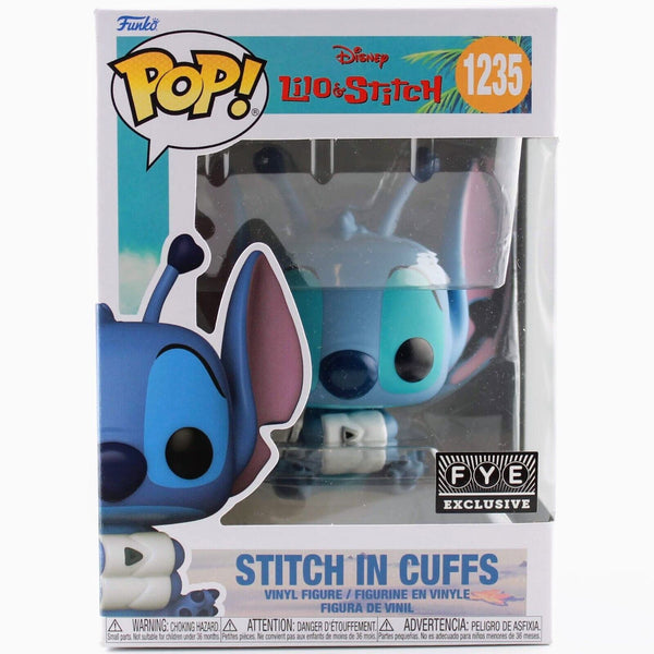 Funko Pop Lilo & Stitch - Stitch In Cuffs Vinyl Figure #1235 FYE Exclusive