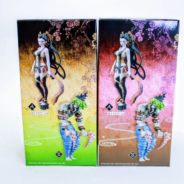 Demon Slayer Daki & Gyutaro Demon Series A/B Set of 2 Banpresto Figures