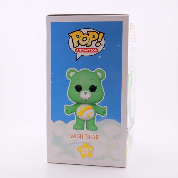 Funko Pop Animation Care Bears 40th Anniversary - Wish Bear CHASE Flocked # 1207