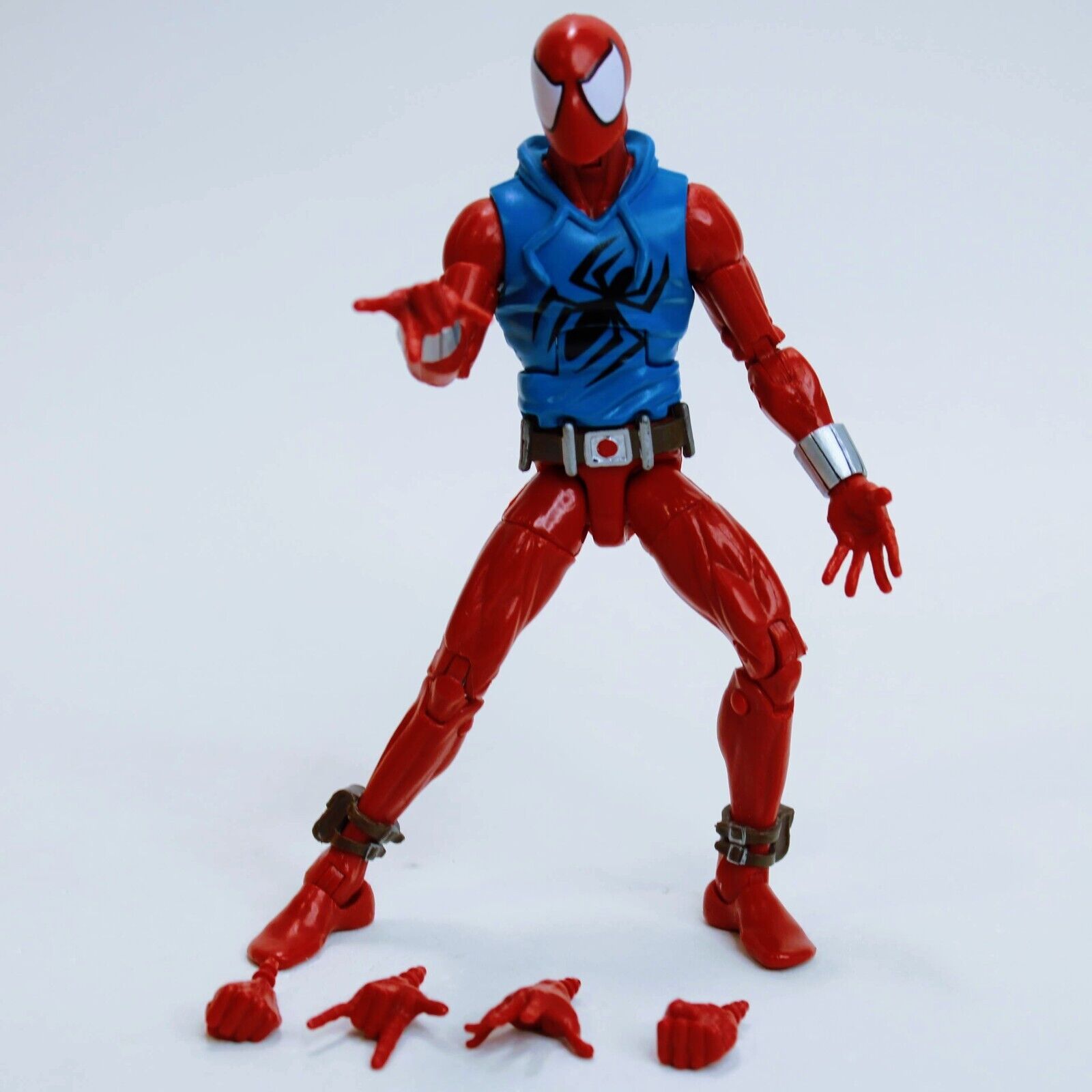 Marvel Legends Original Scarlet Spider Spider-Man Rhino no BAF