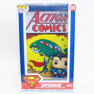 Funko Pop! Superman Classic Comic Cover Figure #01 - Action Comics #1 w/ Protect